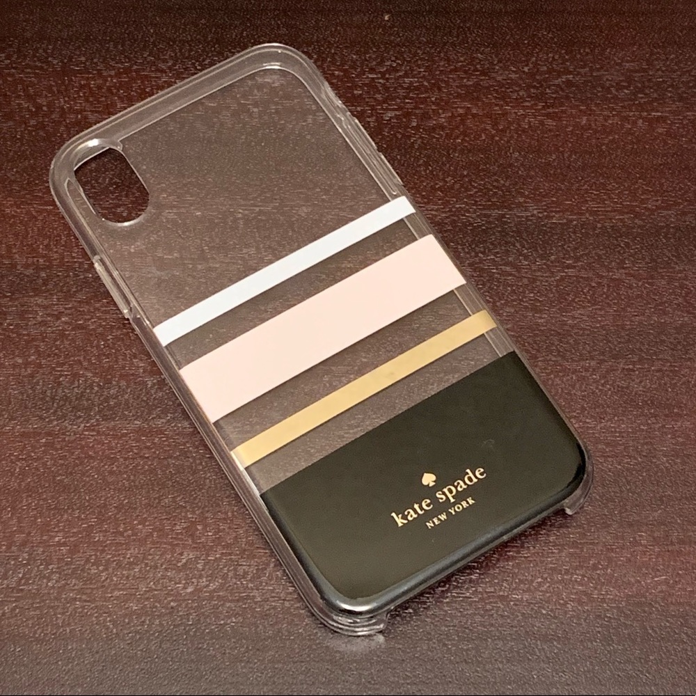 Kate Spade iPhone XR clear case